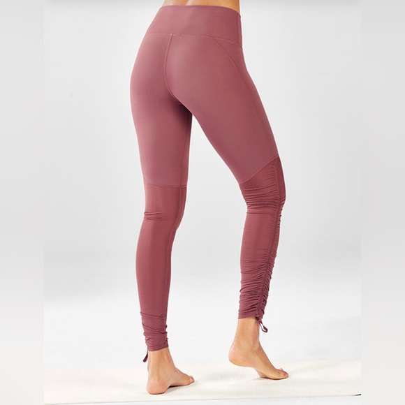 Fabletics Dark Rouge Foldover leggings - Picture 4 of 15